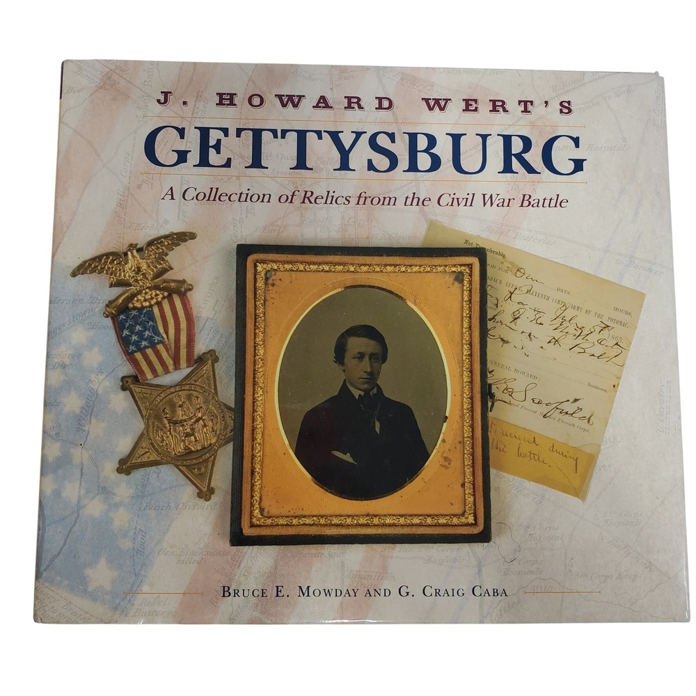 Schiffer J Howard Wert's Signed Gettysburg A Collection of Relics From The Civil